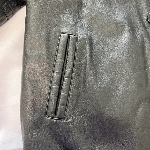 Sergio Vadducci Men's Blak Genuine Leather - Picture 6 of 9